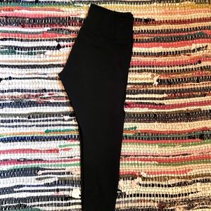 Danskin High Waist Black Leggings sz L